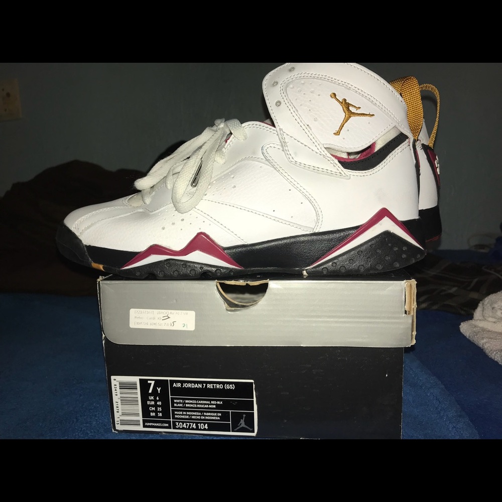 Jordan Retro 7 “cardinal”